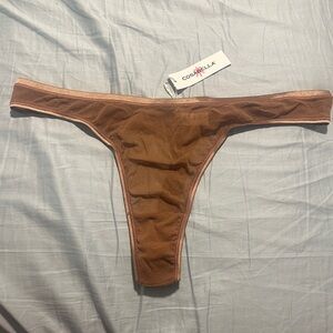 Cosabella Copper Brown Thong